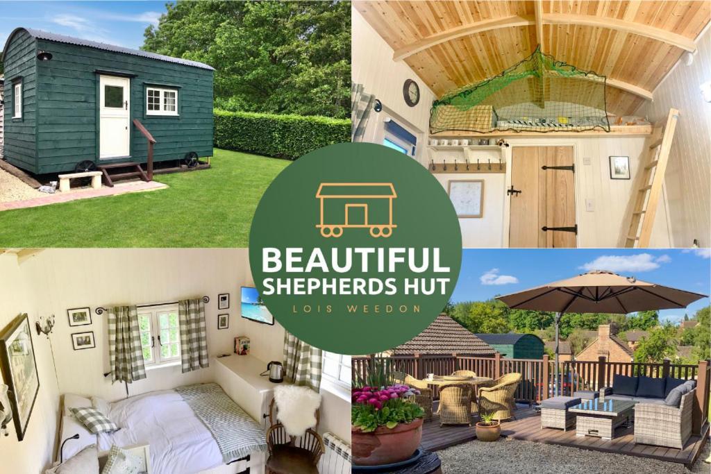 Beautiful Shepherd'S Hut - Lois Weedon Weston  Eksteriør billede