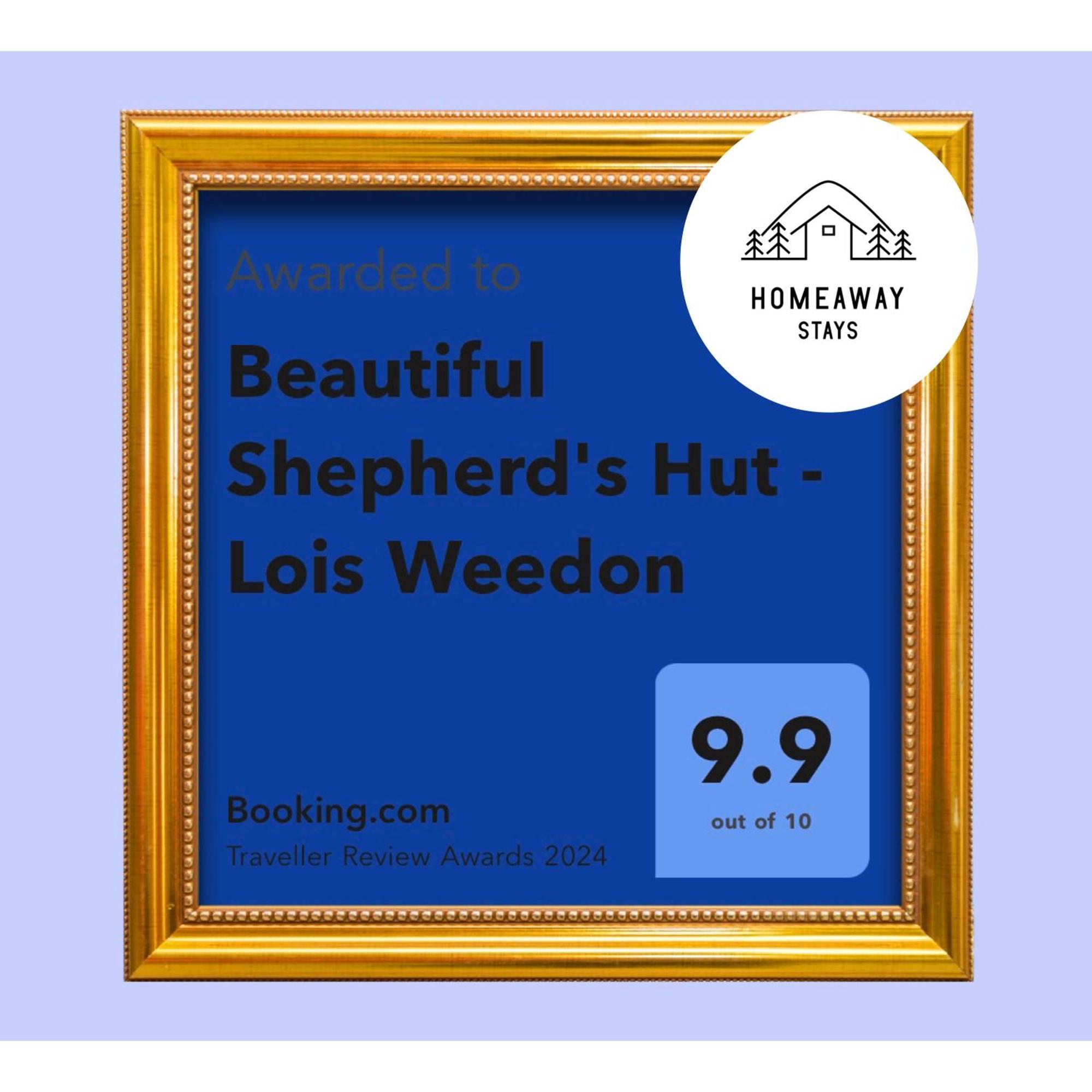 Beautiful Shepherd'S Hut - Lois Weedon Weston  Eksteriør billede
